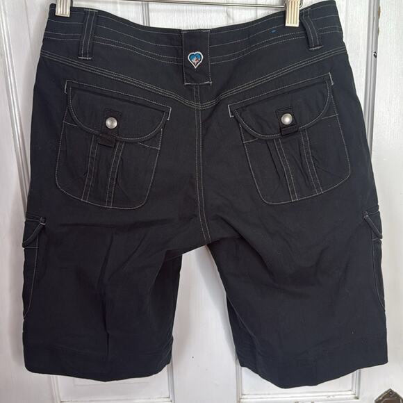 Kuhl Women’s Black Splash Cargo Activewear 11” Shorts W1273 Sz 6 - Picture 5 of 10
